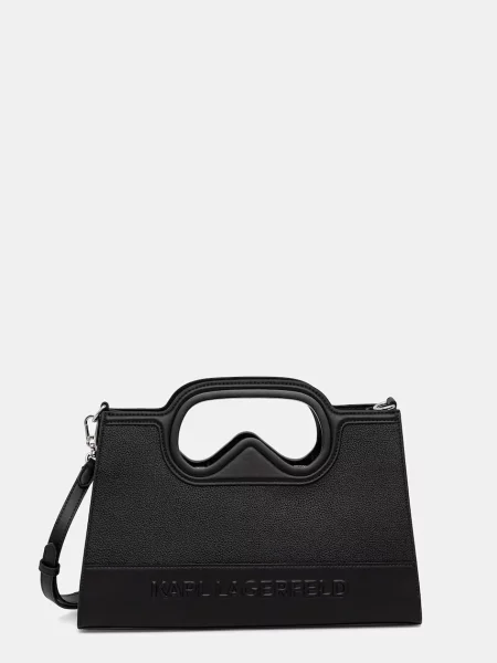 Чанта Karl Lagerfeld K/AVIATOR черно
