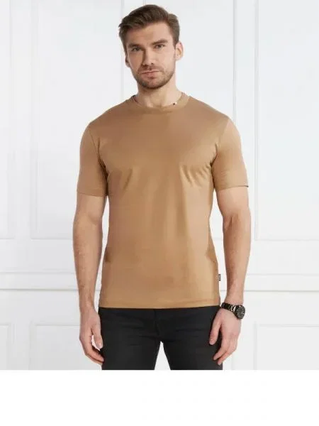 BOSS BLACK Tricou Tiburt negru