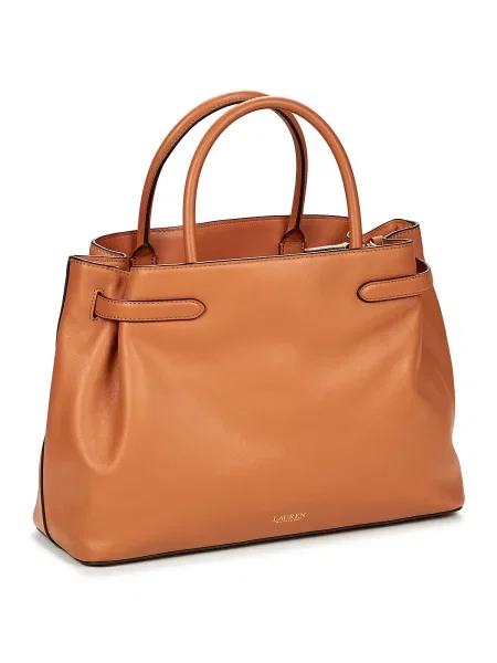 Lauren Ralph Lauren crossbody kabelka dámska kožená hnedá