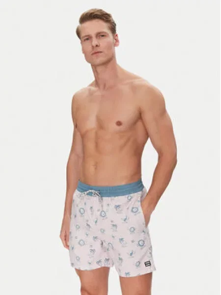 Billabong Plavecké šortky Vacay Lb růžová
