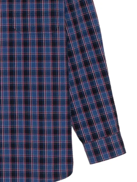 Kostkovaná košile Juun.j modrá