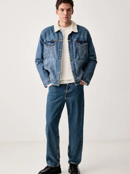 LEVI'S ® Geacă de primăvară-toamnă Type 3 denim albastru
