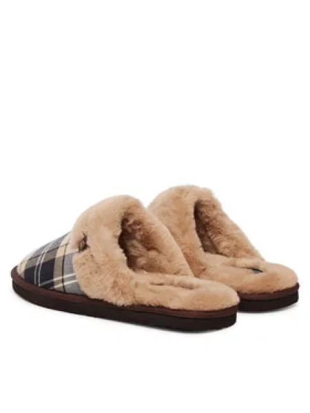 Barbour Copati ClaudiaTartanSlipper rjava