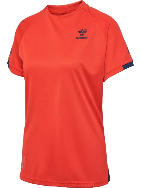 Koszulka Hummel action S/S pomarańczowa