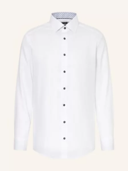 Olymp Jerseyová Košile Luxor Modern Fit bílá