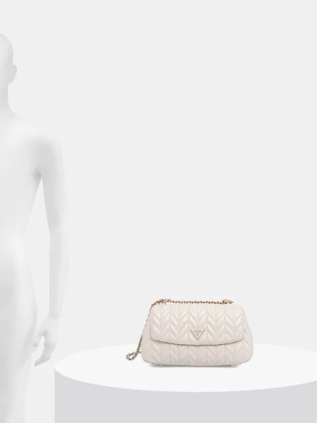 Кожаная сумка-багет Guess