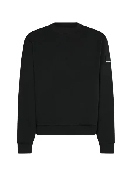 Hanorac Karl Lagerfeld Jeans cu autograf negru