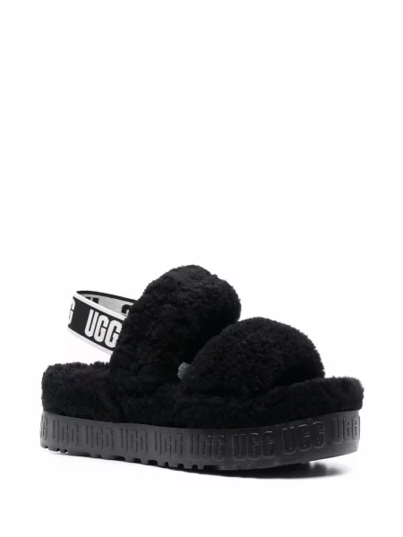 Sandale Ugg slingback negru