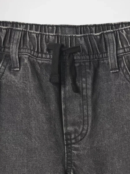 Дънкови шорти Gap сиво