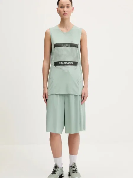 Топ Mm6 Maison Margiela зеленый