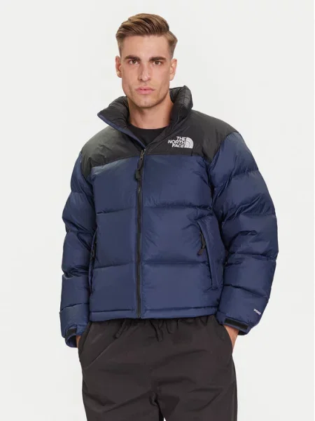 The North Face Pūkinė striukė Retro Nuptse Tamsiai mėlyna