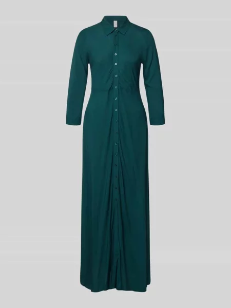 Długa sukienka z listwą guzikową model ‘SAVANNA’ Y.a.s