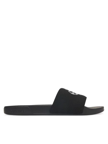 Calvin Klein Pantofle ESS / bílá černá