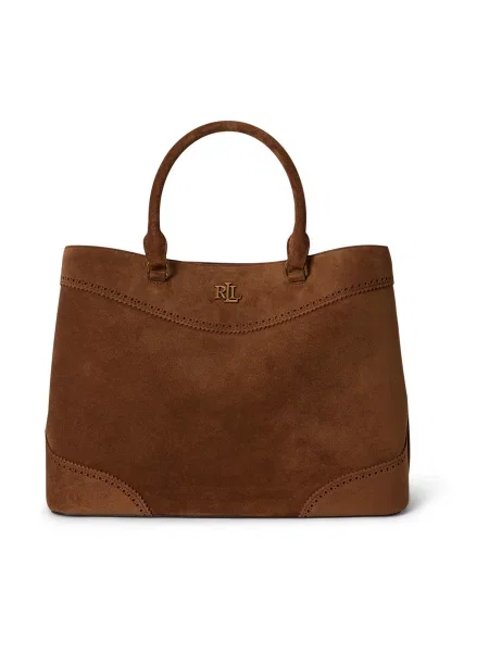 Geantă Lauren Ralph Lauren maro