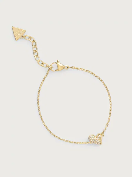 Guess βραχιόλι γυναικείο από ανοξείδωτο ατσάλι GOLDEN LOVE