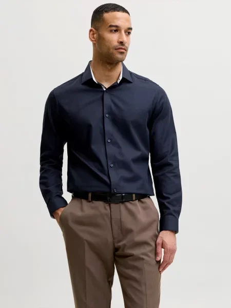 JACK & JONES Cămașă JPRBLAPARKER marin albastru