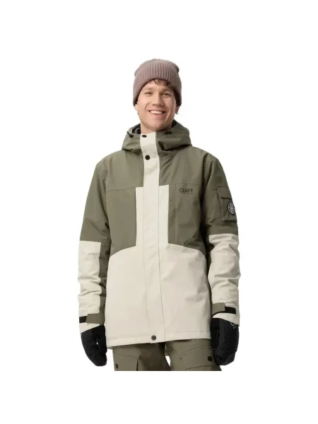 Kurtka narciarska Colourwear Eagle zielona