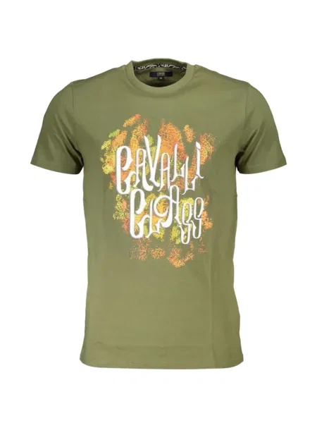 Tricou Cavalli Class cu autograf verde