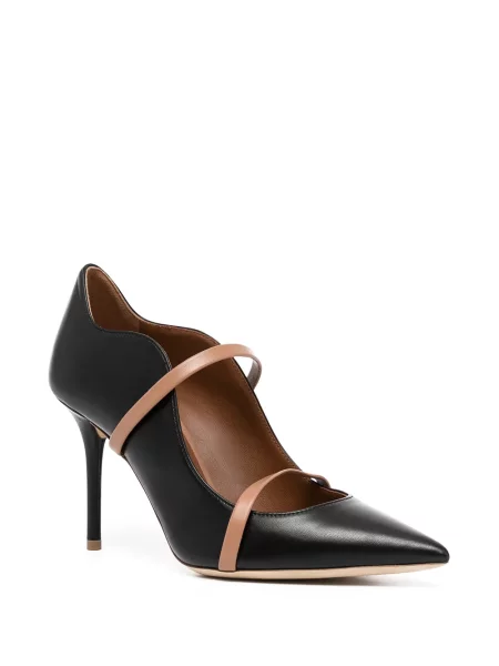 Czółenka Malone Souliers na ramiączkach czarna