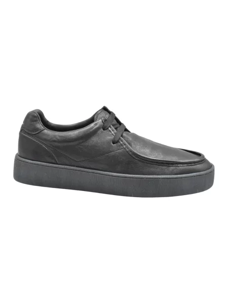 Sneakersy Voile Blanche skórzane czarne
