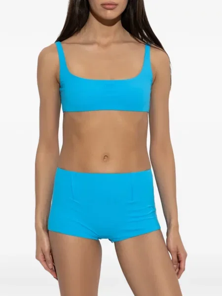 Bikini Mm6 Maison Margiela cu imagine albastru