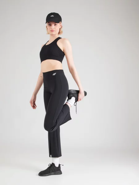 4F Pantaloni sport negru