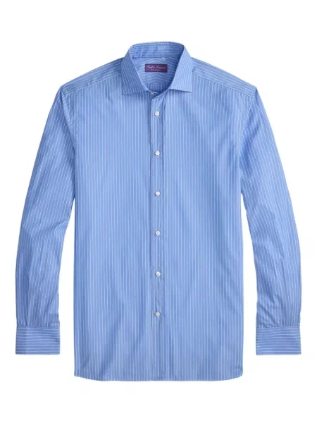 Pruhovaná košile Ralph Lauren Purple Label modrá