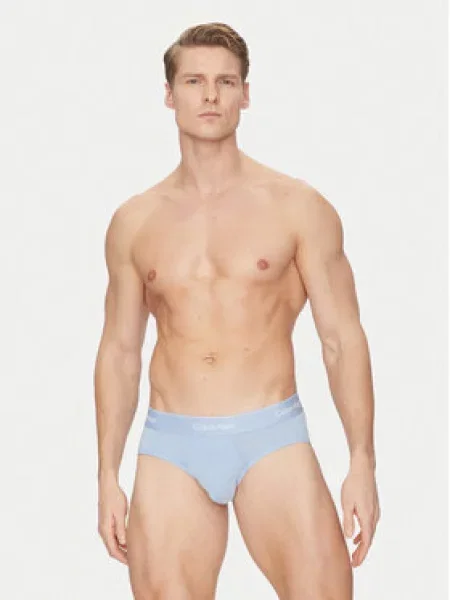 Calvin Klein Underwear Bokserice plava / svijetloplava prljavo bijela crna