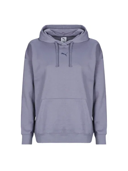 Mikina s kapucňou Puma fialová