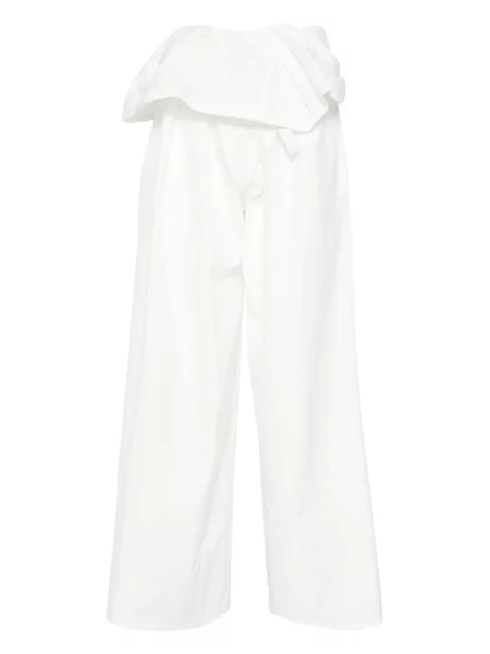 Pantaloni Wardrobe.nyc alb