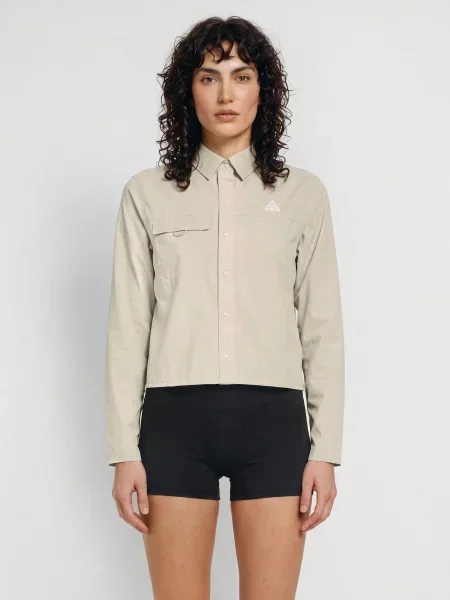 Nike Běžecká Bunda Acg Aireez béžová