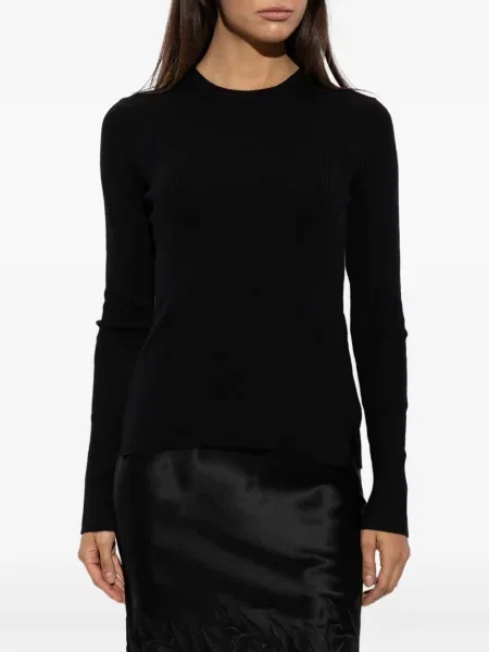 Top By Malene Birger tricotate negru