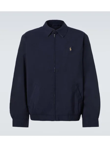Geacă bomber Polo Ralph Lauren albastru