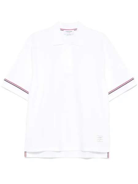 Polo Thom Browne cu dungi alb