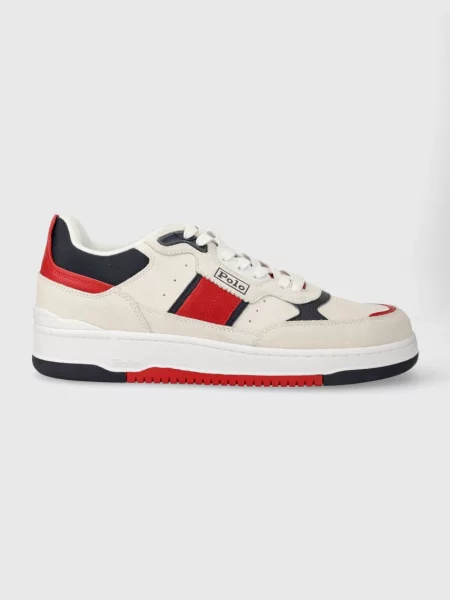 Велурени маратонки Polo Ralph Lauren Masters Sprt бяло