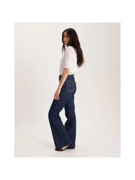 Jeansy Ines De La Fressange Paris niebieskie