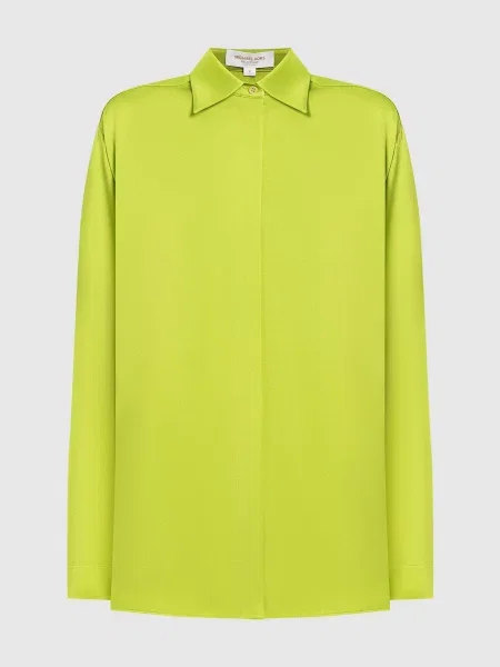 Рубашка Michael Kors зеленая