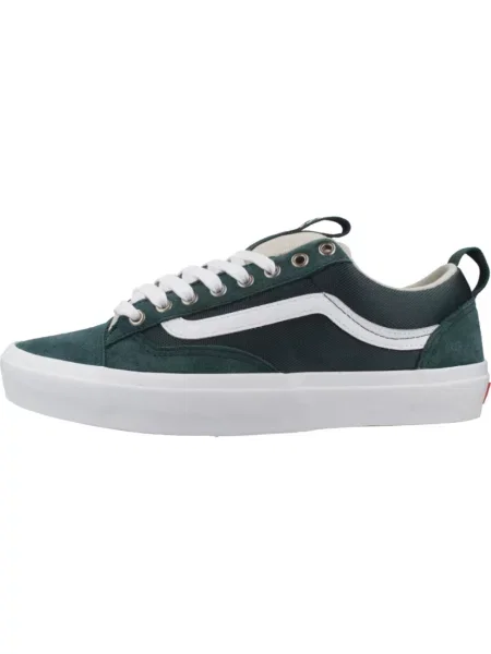 Sneakersy Vans Old Skool skórzane zielone