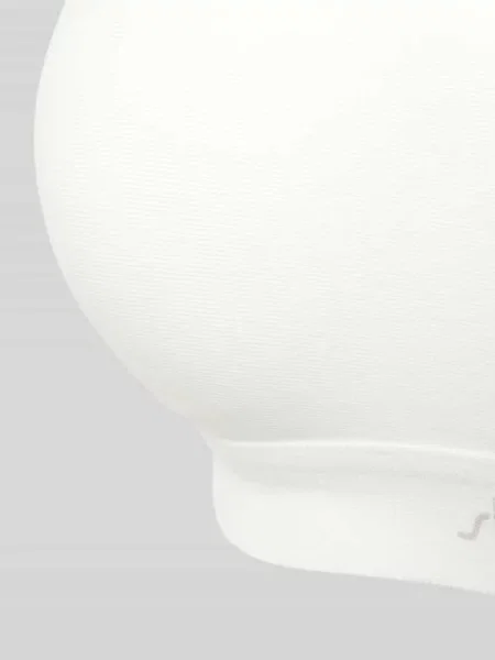 Biustonosz z nadrukiem z logo model ‘Ever Ease’ Sloggi biały