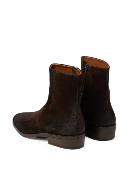 Botine Marsell din piele maro
