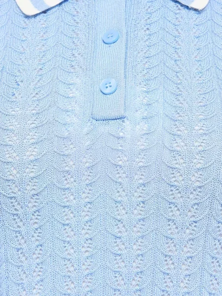 Поло Guess блакитне