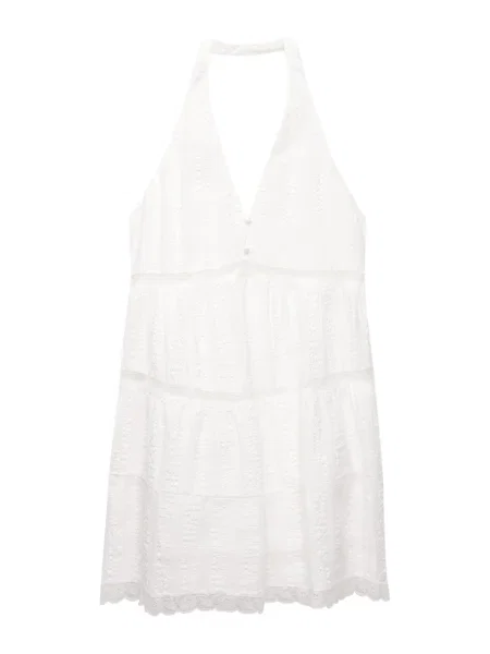 Pull&Bear Letní šaty bílá