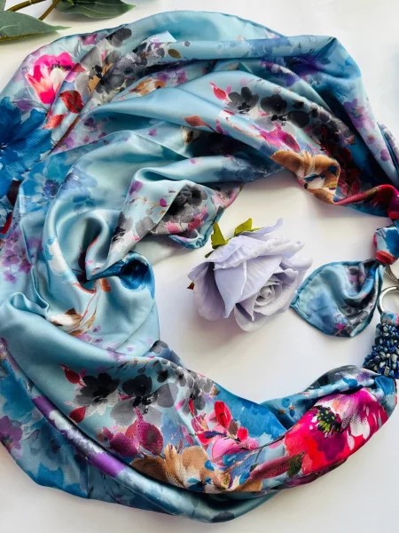 MyScarf Basic Хустка Мультиколор Шовк