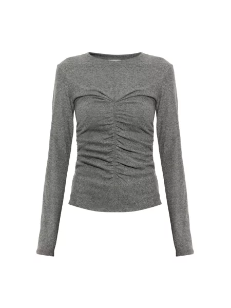 Top Marant Etoile wełniany szary