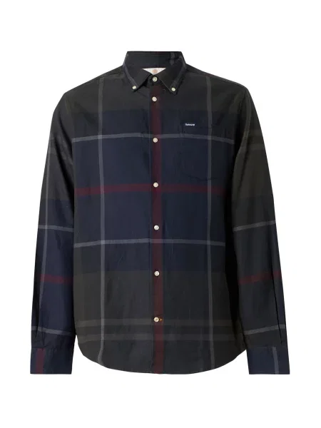 Barbour Ing Dunoon tengerészkék / fenyő / sötétvörös