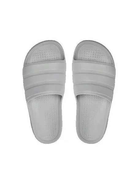 Šľapky Adidas sivá