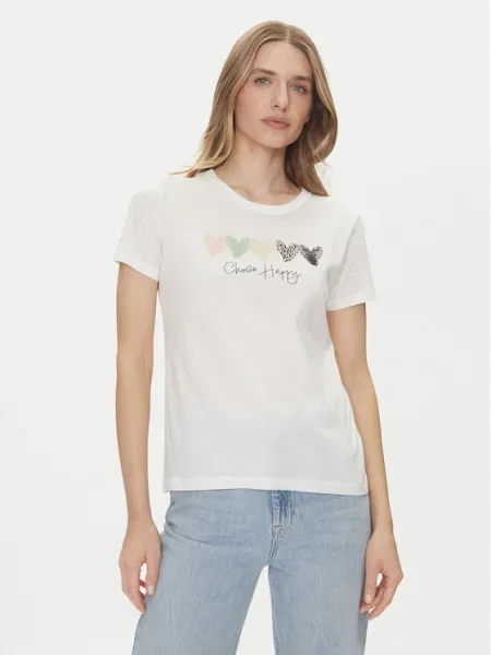 JDY Tricou Michigan alb