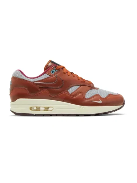 Sneakersy Nike Air Max 1 skórzane brązowe