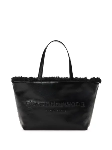 Geantă shopper Alexander Wang cu bretele negru