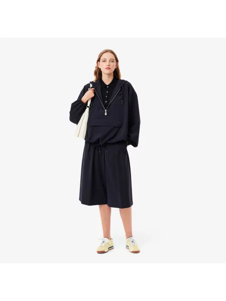 Lacoste Koszulka Polo Z Elastycznej Piki Bawełnianej Slim Fit czarna
